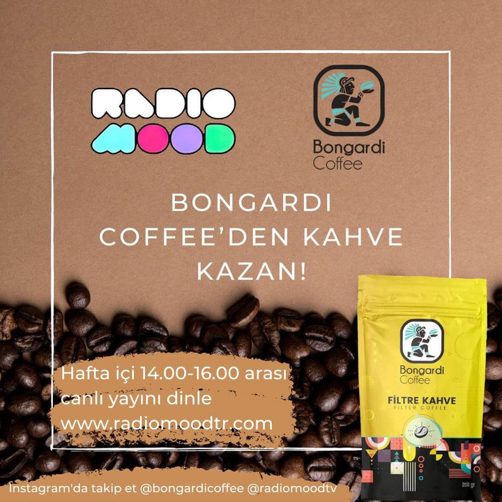 Radio Mood ile Bongardi Coffee'den Kahve Kazan!