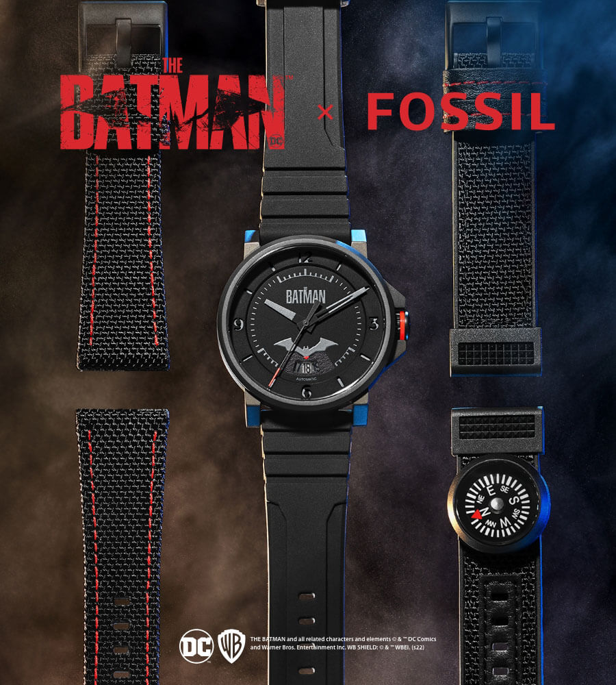 The Batman X Fossil Kapsül Koleksiyonu Sadece Saat&Saat’te