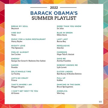 Barack Obama Playlist-1