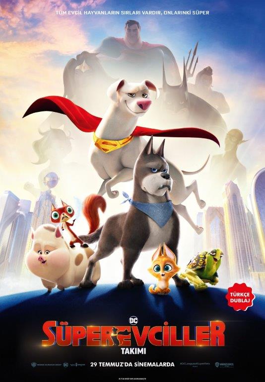 DC Süper Evciller Takımı Poster